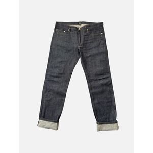 A.P.C.Dark Blue standard Denim men’s jeans sz 36 X 36